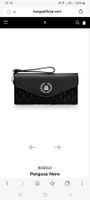 BORGO Pergusa Nero. Clutch Tasche