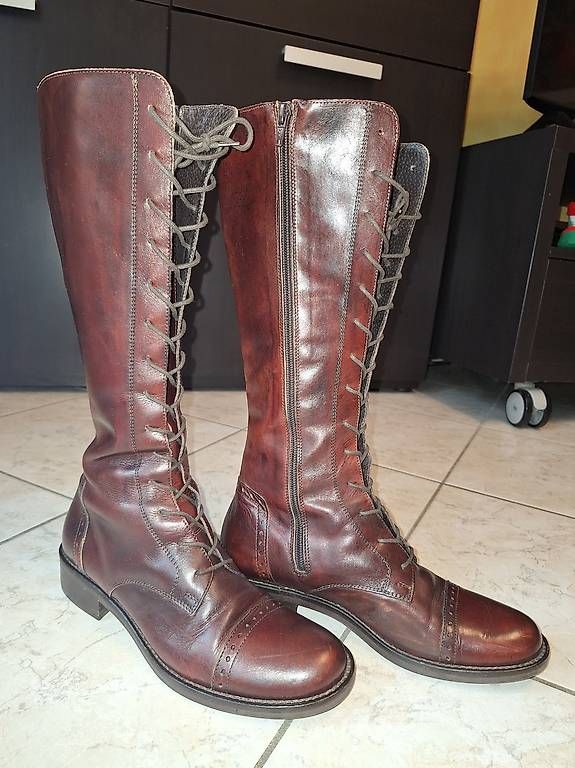Damenschuhe: STIVALI VERO CUOIO COME NUOVI – Gebraucht aus Stabio von gia_x56y 1
