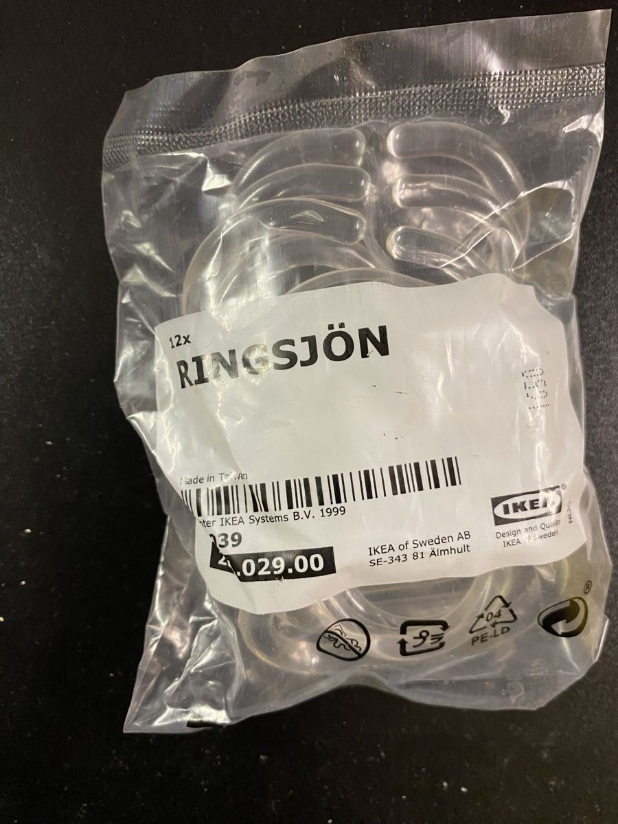 Docce: 12x Duschvorhangringe neu & originalverpackt – Nuovo e nell'imballaggio originale da Flawil venduto da sonnengeist 2