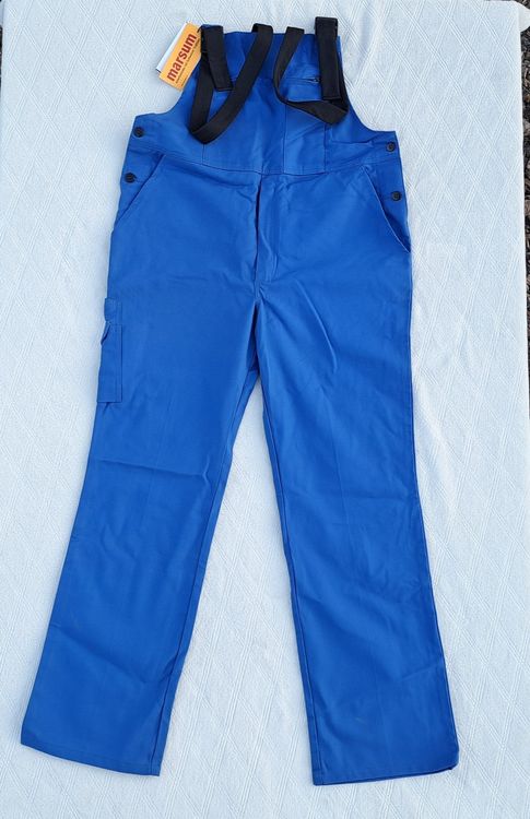 Pantaloni: Neue Marsum Arbeitshose Gr. 56 Latzhose – Nuovo e nell'imballaggio originale da Gysenstein venduto da joshuas81