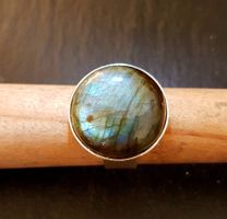Bague en argent 925/Labradorite