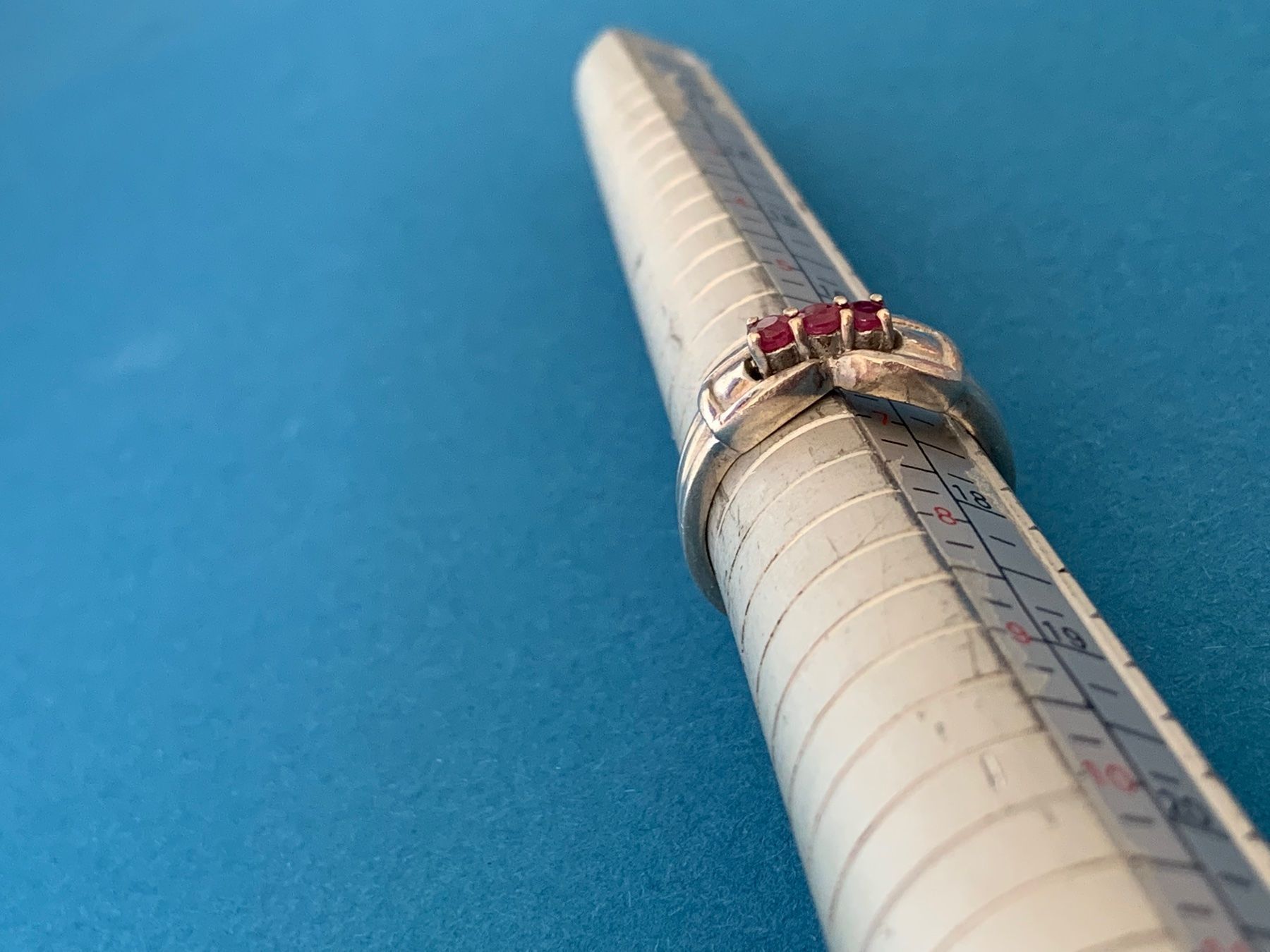 Anelli: Silberring pinke masche (54) – Usato da Laufen venduto da belleskulptur 5