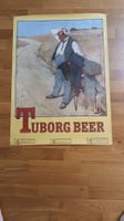 Plakat Tuborg Beer,1950er Jahre,90cm x 60cm