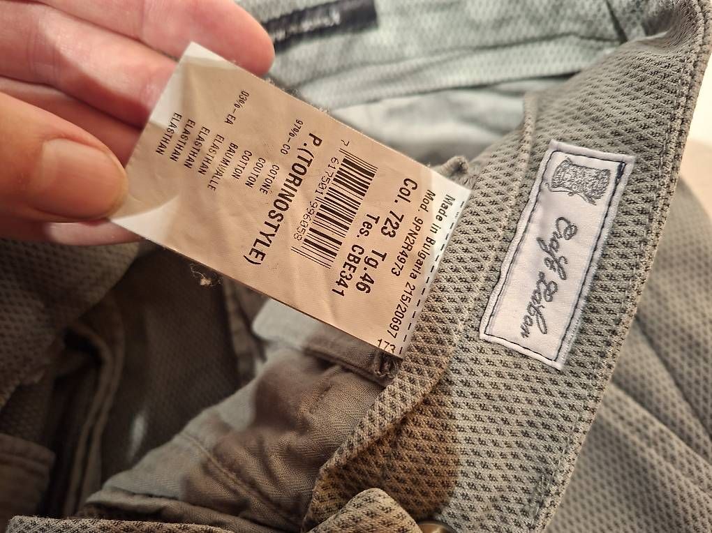 Pantaloni: hellgraue Hose von Maison's – Usato da Oberkirch LU venduto da juli- 3