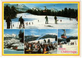 Unterwasser - 4 Bild AK Chäserrugg