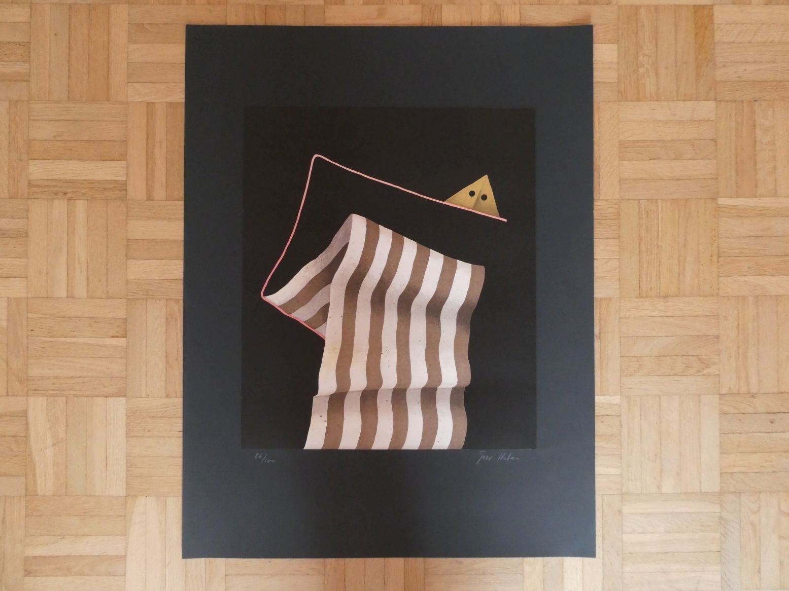 Grafica & Litografie: Signierte Lithographie von Giovanni Huber – Usato da Dietlikon venduto da Woodgate