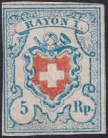 17II (Rayon I) ungestempelt: T.20 C2-RO, Kat: 800.-