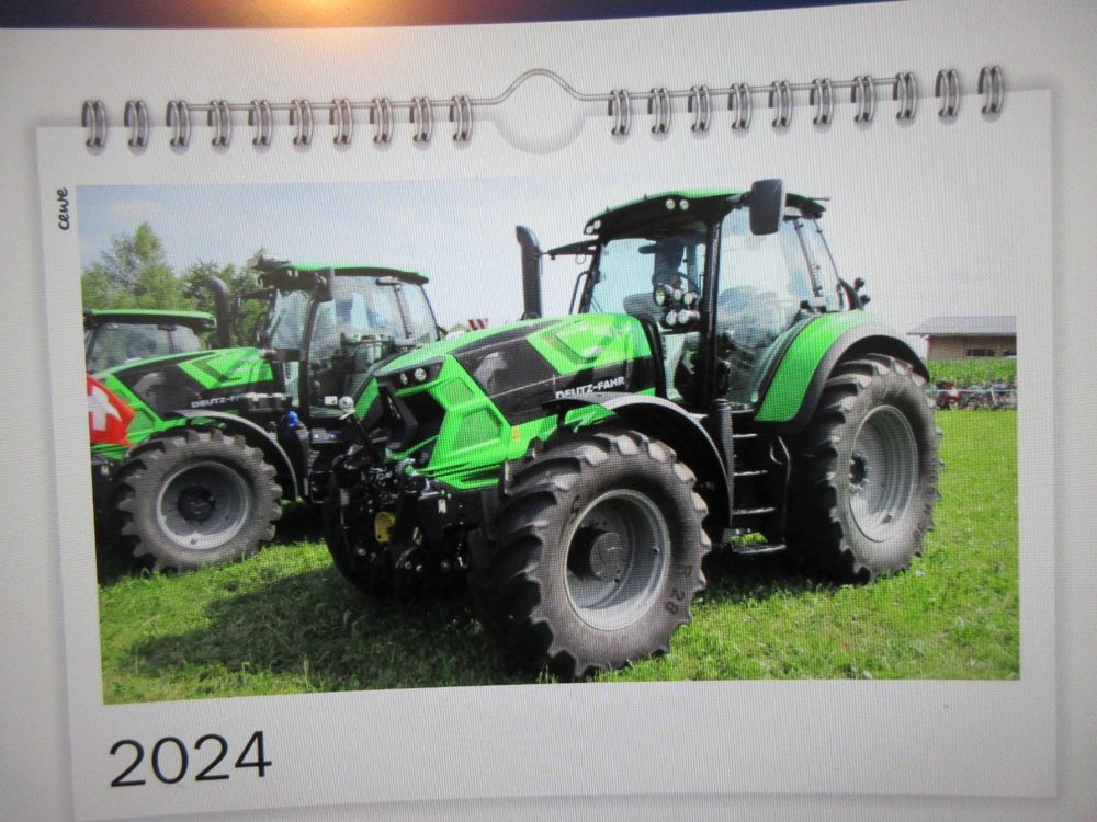DeutzFahr Traktoren Kalender A5 2024 Kaufen auf Ricardo