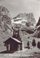 Rifugio Contrin, La Marmolada, stampo Alpini, datata 1959