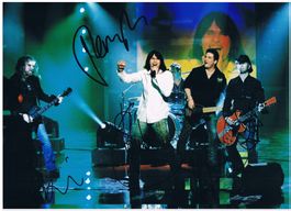 Gotthard Steve Lee Autogramm signiert Foto 20x30cm