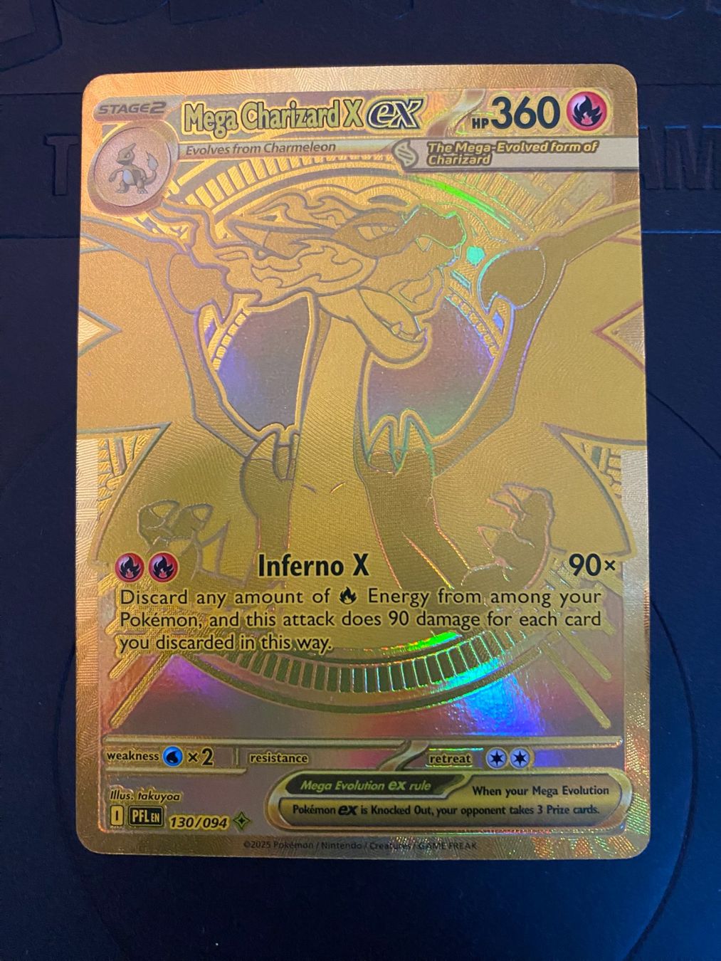 Pokémon Cartes à collectionner: Mega Charizard X Ex - PFL 130 EN – D'occasion à Winterthur par PikaPoki