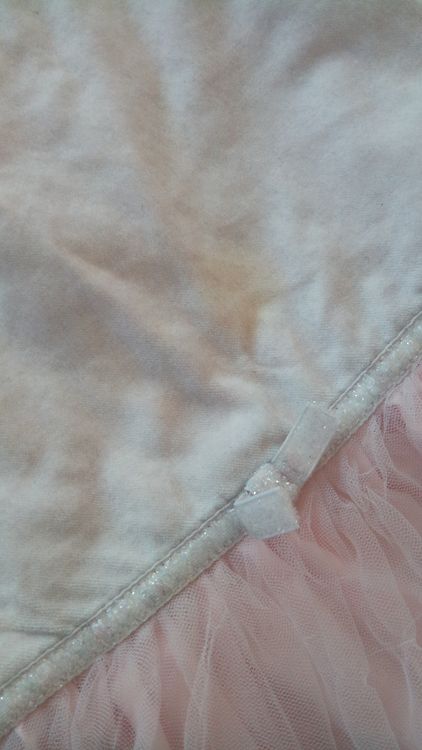 Süsses rosa Kleid mit Samt und Tüll, Gr. 98 3
