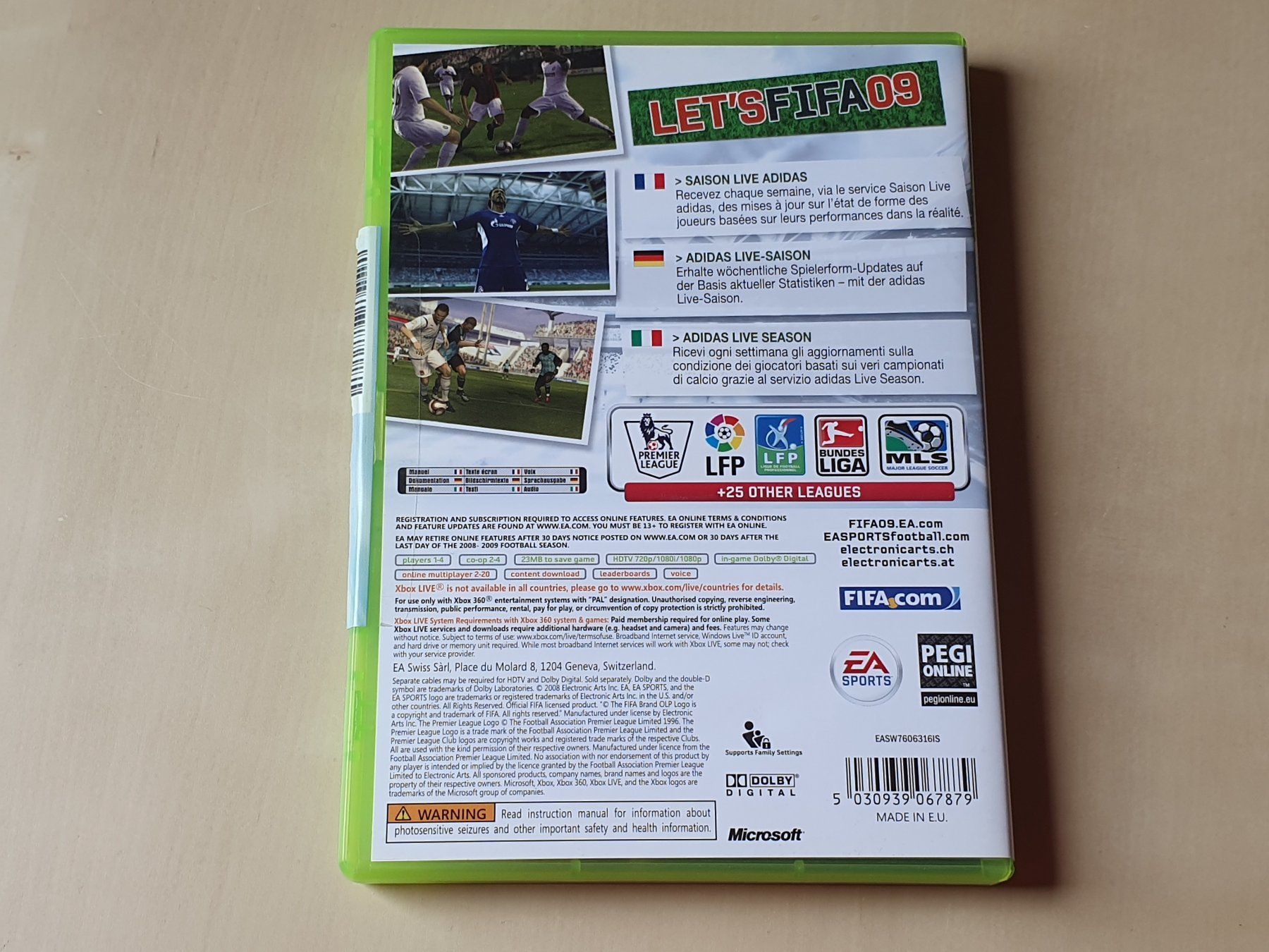 Microsoft Giochi: FIFA 09 – Usato da Stansstad venduto da collectorsshop 1