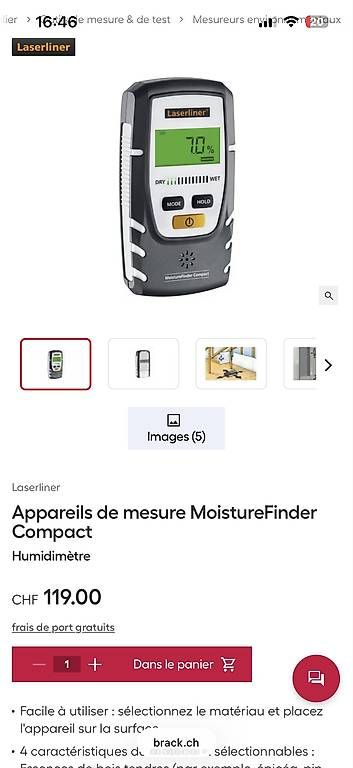 Messen: Appareil de mesure laser – Gebraucht aus Chevroux von ateca2017 4