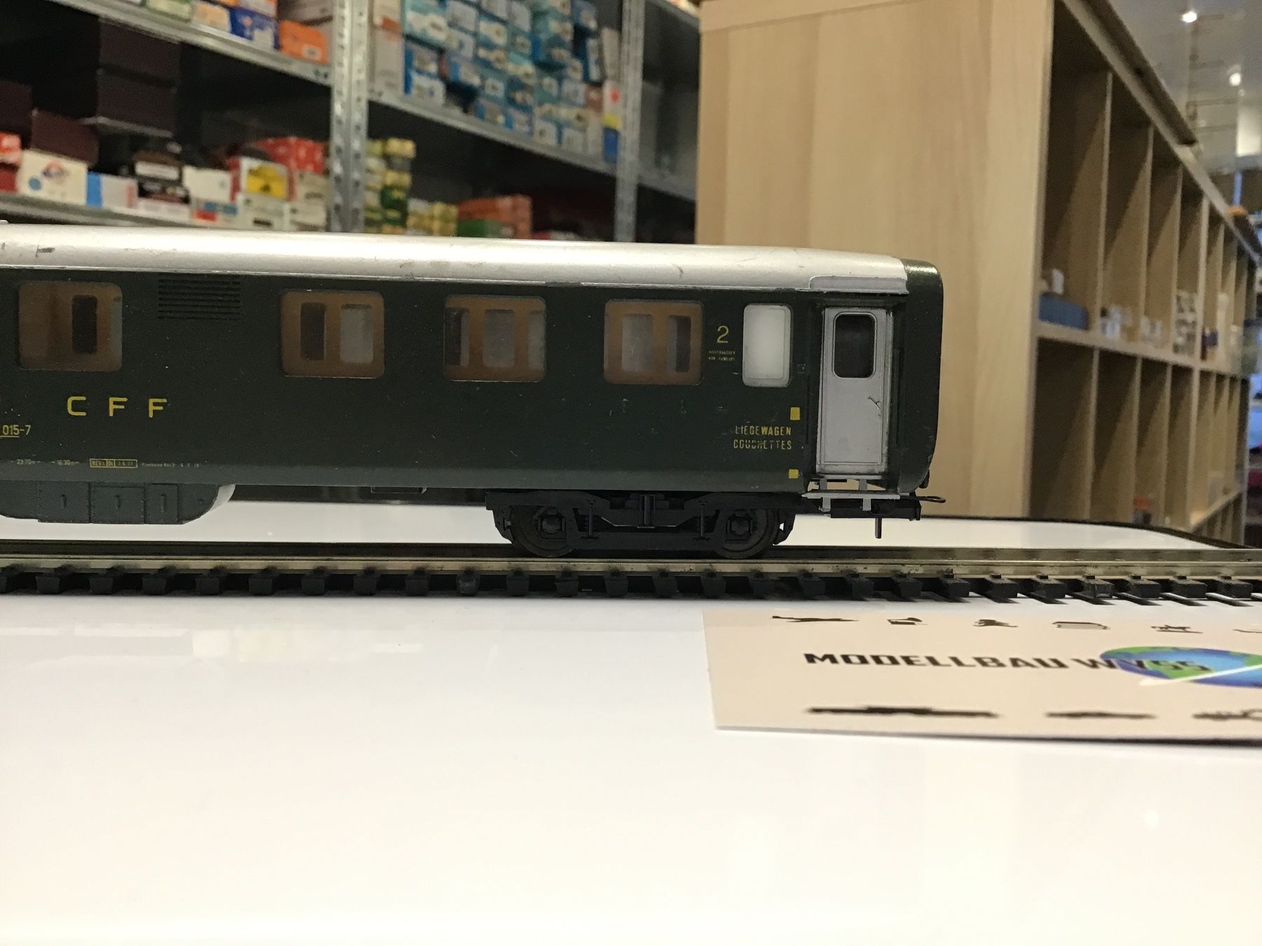 Lima Modellini di ferrovie: SBB LIMA H0 2X PERSONENWAGEN – Usato da Männedorf venduto da Modell-Spezialisten 1