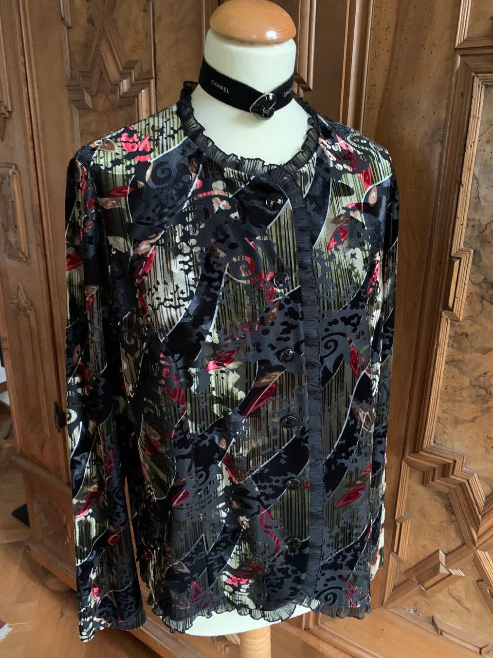 Giacche: SOMMERMANN Samt Jacke Gr. 40DE Zustand: Neu – Nuovo (secondo la descrizione) da Interlaken venduto da Bona55 1