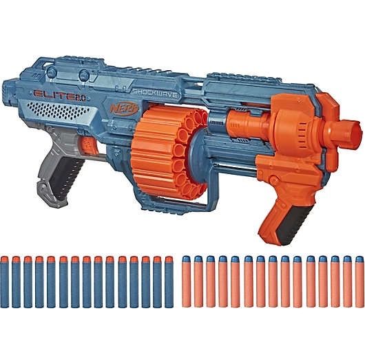 Nerf Giocattoli: Hasbro Nerf Elite 2.0 Shockwave RD-15 – Nuovo (secondo la descrizione) da Basel venduto da Seifehuesli 1