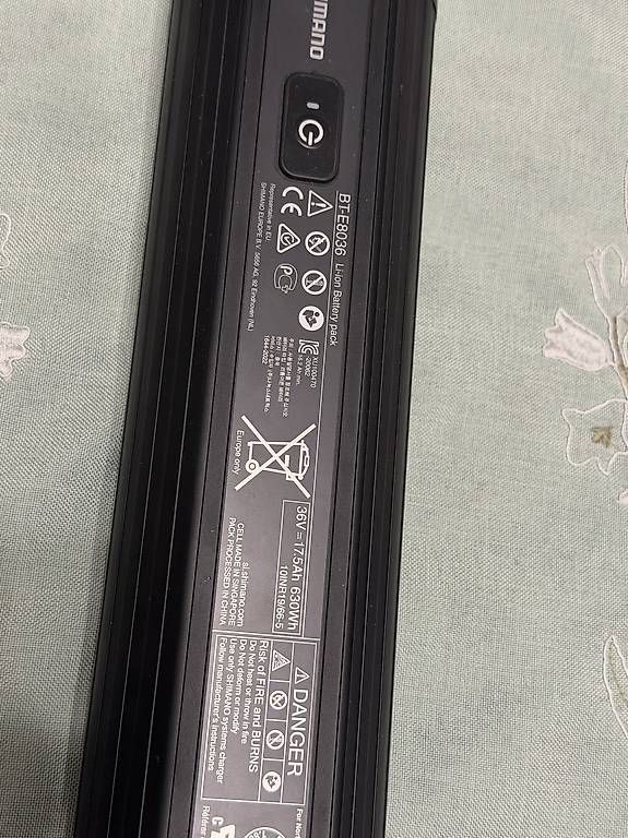 Batterie: Shimano BT-E8036  630 WH – Usato da Arosio venduto da Bike-Nature-Velo 1