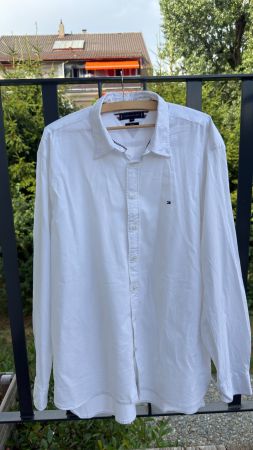 Tommy Hilfiger Hemd – Weiss – Grösse XXXL – Regular Fit (TH