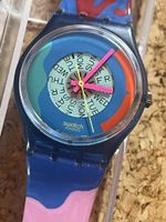 Swatch Uhr Datum FARBIG