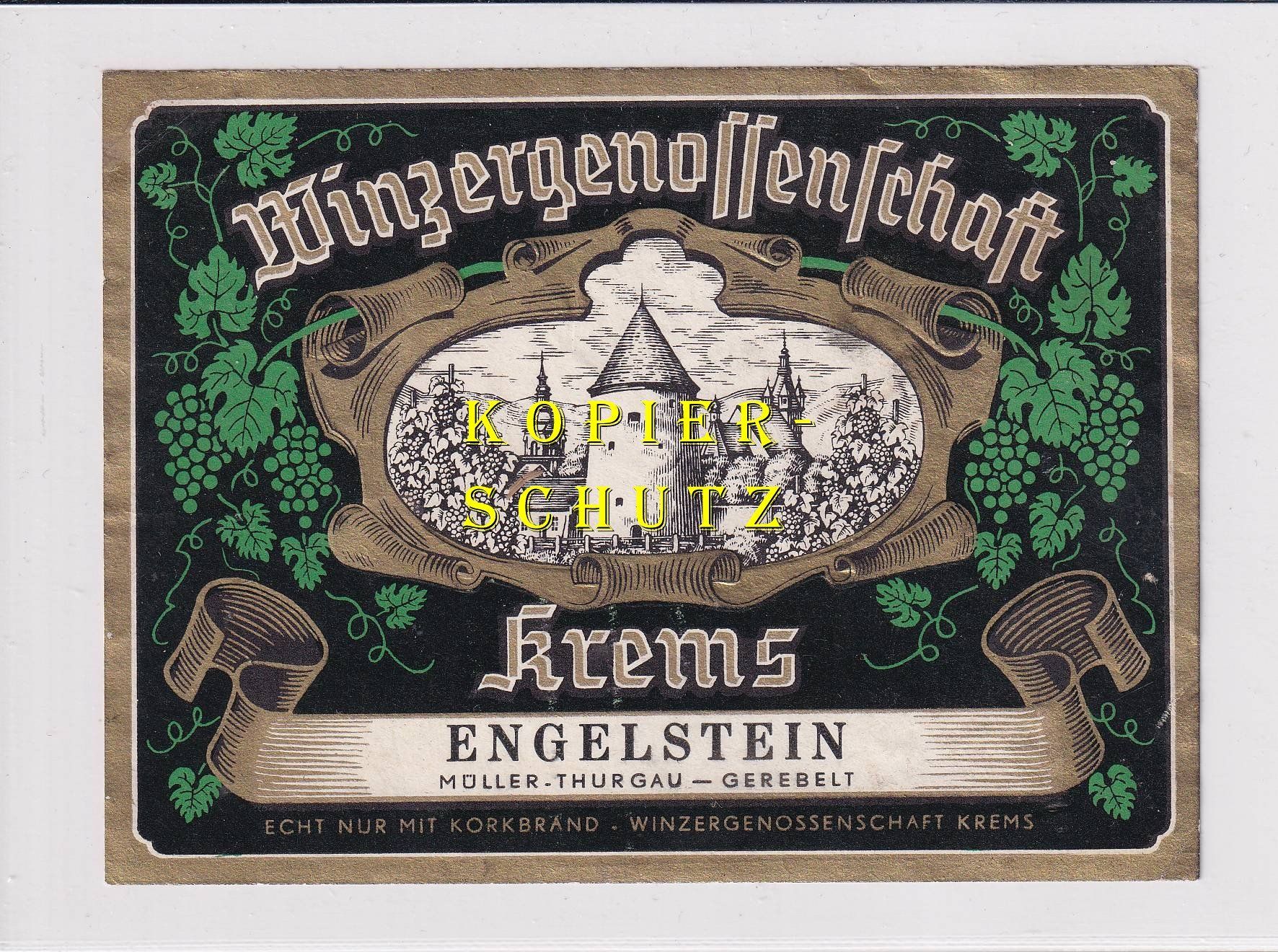 Carta: Etikette - Engelstein /bd – Usato da Hombrechtikon venduto da Rudolf07
