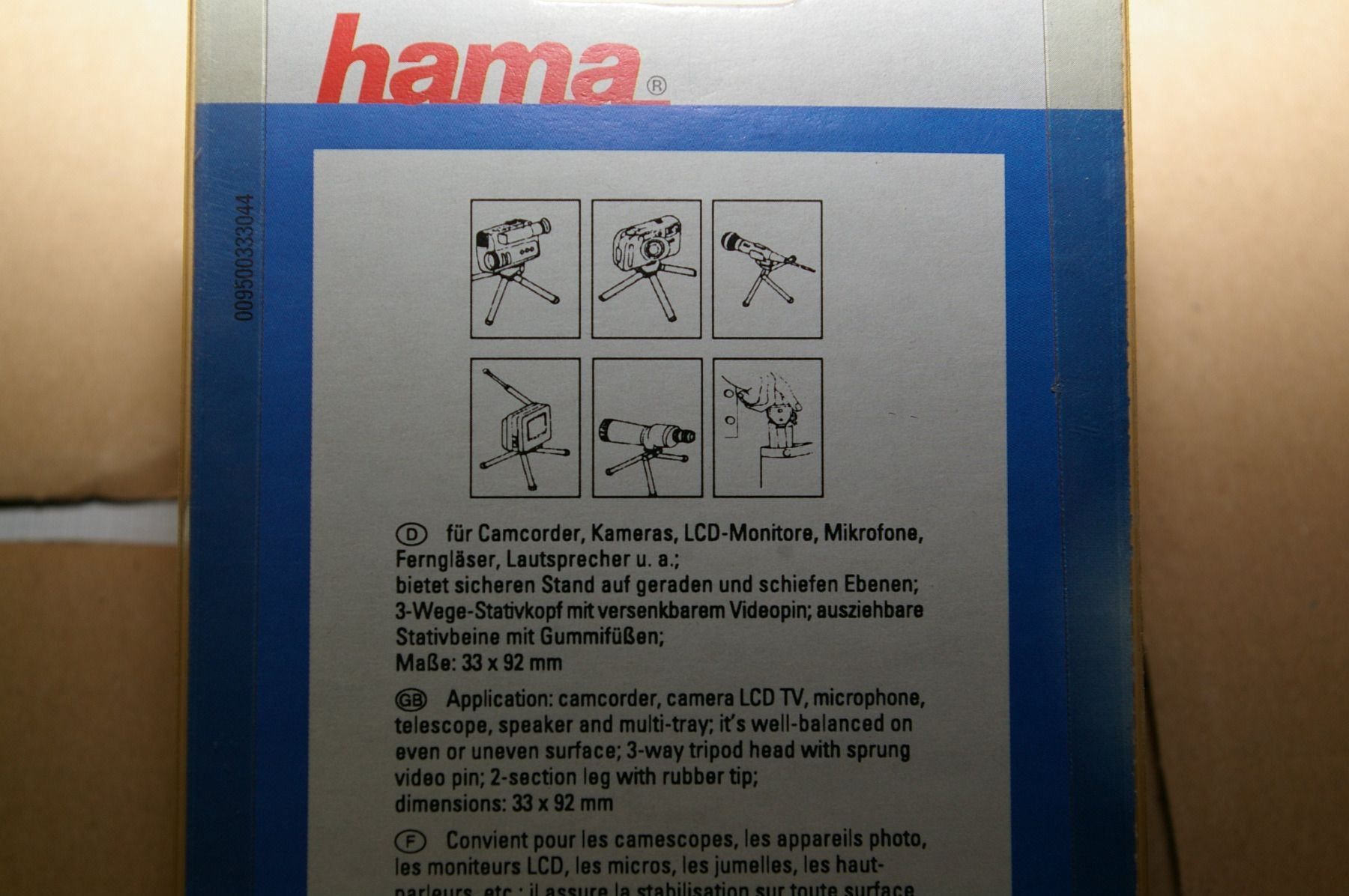 Treppiedi & Teste: Hama Mini - Ministativ  3D – Usato da Niederurnen venduto da mowgli_1963 1