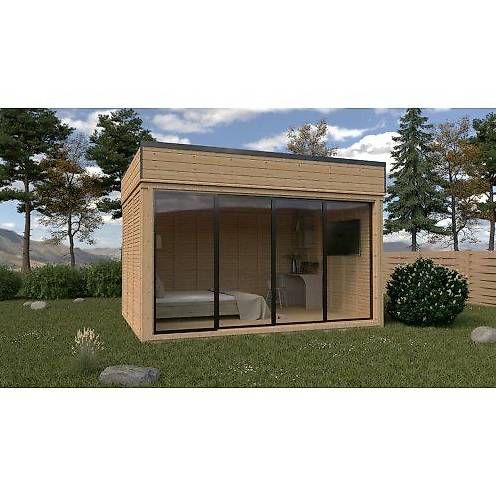 Casette da giardino & serre: Gartenhaus-Lounge, DIY Würfel 3mx4m – Usato da St. Gallen venduto da Spa_at_Home911