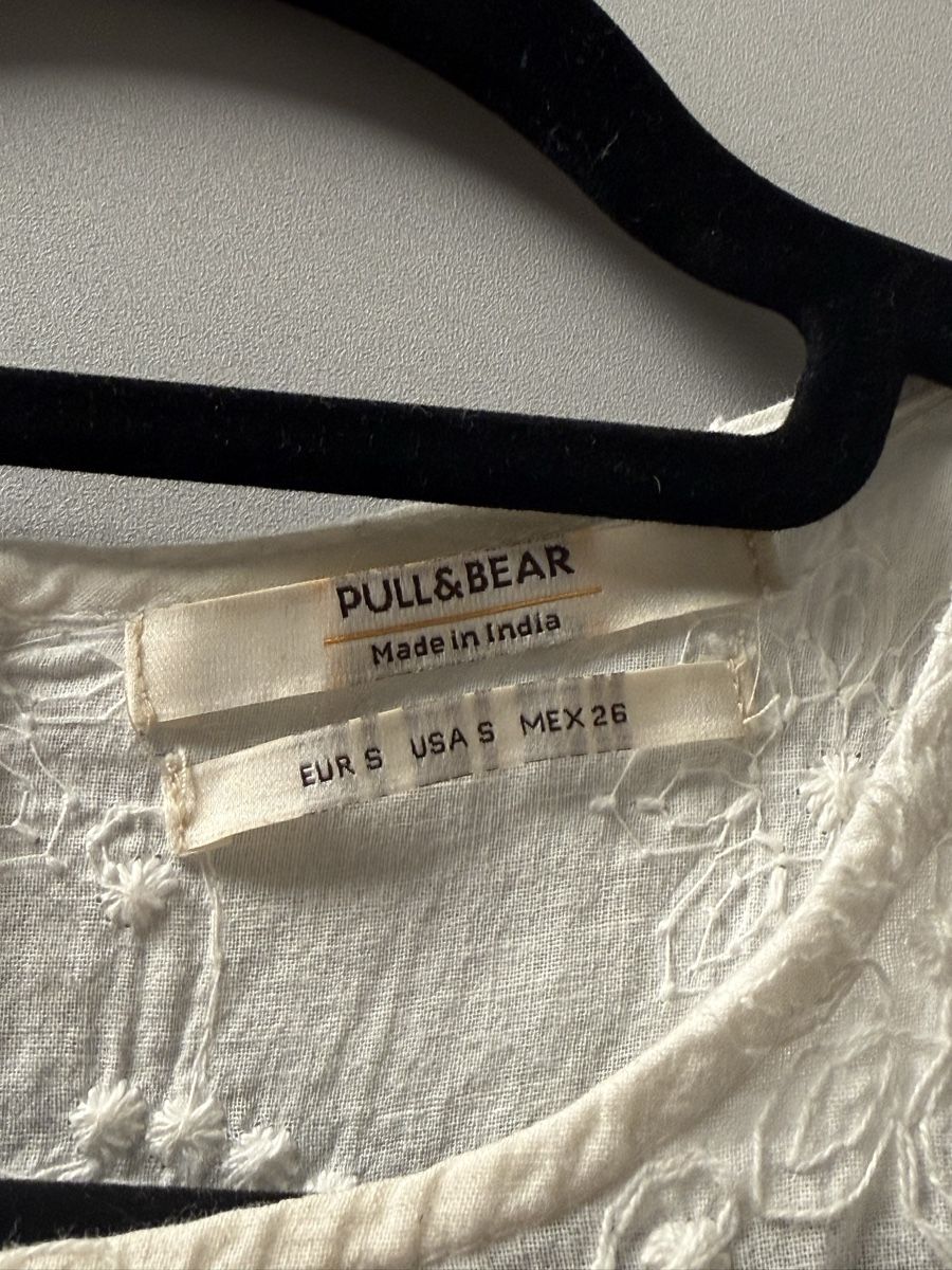Pull&Bear Vestiti: Pull&Bear Sommer Kleid, Weiss, Grösse S, Top Zustand! – Usato da Hägendorf venduto da Mocca72 1