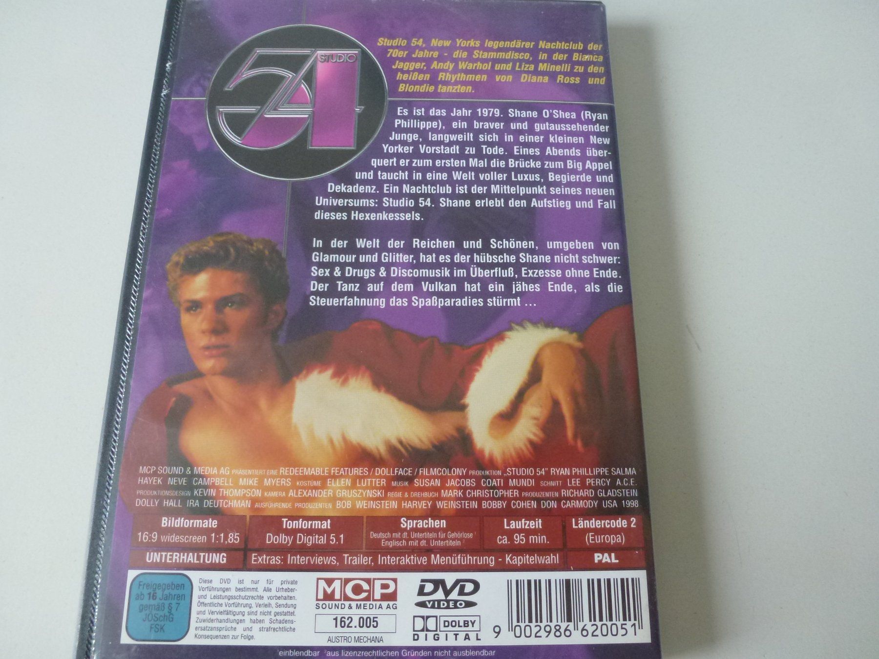 Tutti i DVDs: Studio 54 (DVD) – Nuovo (secondo la descrizione) da Bern venduto da Frebo 1