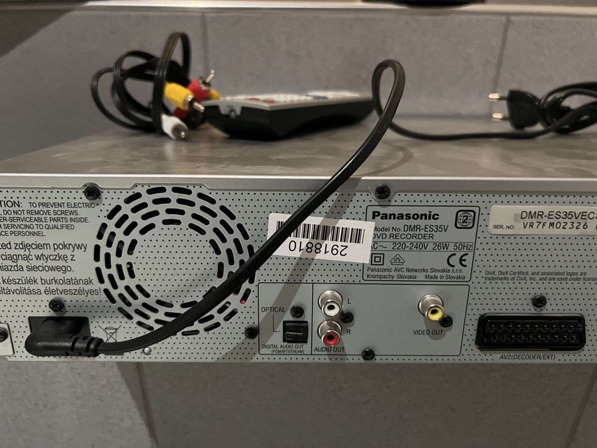 Panasonic Aufnahmegeräte: DVD & VHS-Videorecorder von Panasonic DMR-ES35V – Gebraucht aus Schongau von Retro_Shop 6
