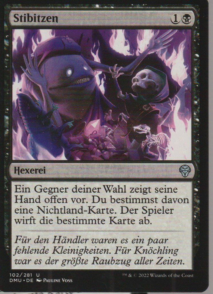 Magic The Gathering Carte collezionabili: TCG Magic The Gathering MTG DMU 102 Stibitzen – Nuovo (secondo la descrizione) da Vezia venduto da Aquarius_Age
