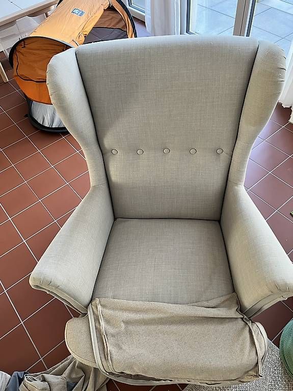 Ikea Poltrone: Strandmon Ikea Sessel mit Bezug – Usato da Zürich venduto da Sara.90 1