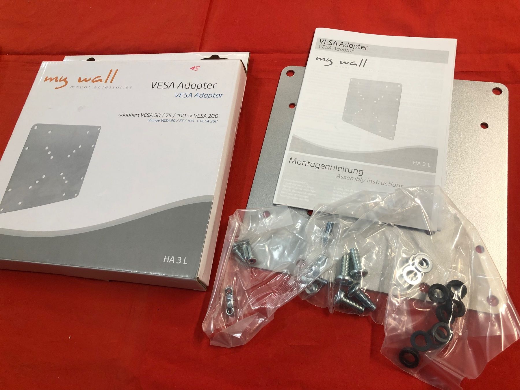 Supporti a parete: HA3L My Wall Vesa Montageplatte – Nuovo e nell'imballaggio originale da Neerach venduto da Arbimus