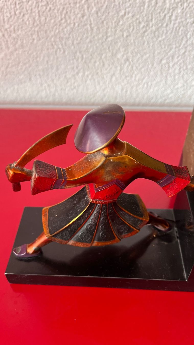 Altro in Decorazioni & Accessori: Buchstützen Krieger, Ronson 1930 – Usato da Niederrohrdorf venduto da Oldfan 4
