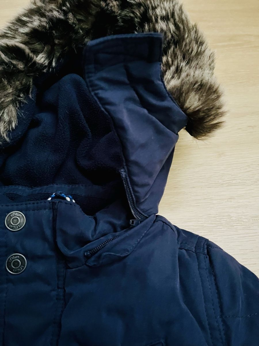 S.Oliver Giacche & Cappotti: s.Oliver Kinder Winterjacke Blau Gr. 104 – Usato da Frauenfeld venduto da Repsol_Vani 4