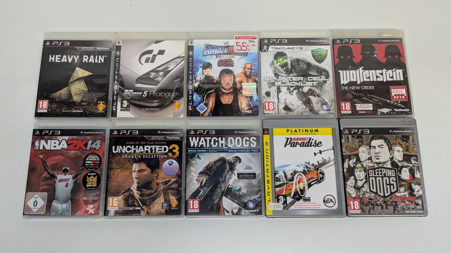 Sony Giochi: 20 PlayStation 3 Games, PS3 Sammlung – Usato da Menziken venduto da mame18 1