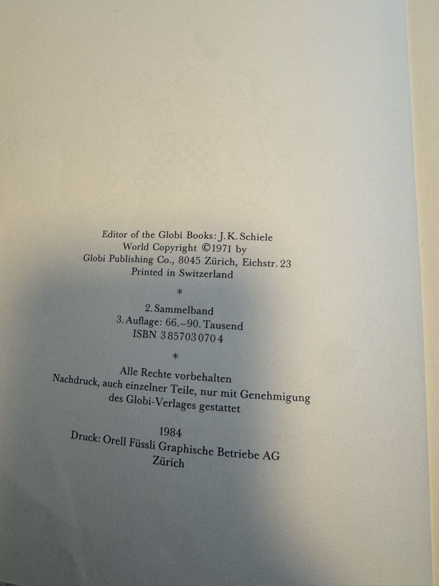 Bücher: Globli, so ein Lausbube Nr 38 – Gebraucht aus Bichwil von bling_bim 1