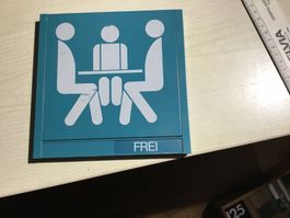 Türbeschriftungssystem Schild