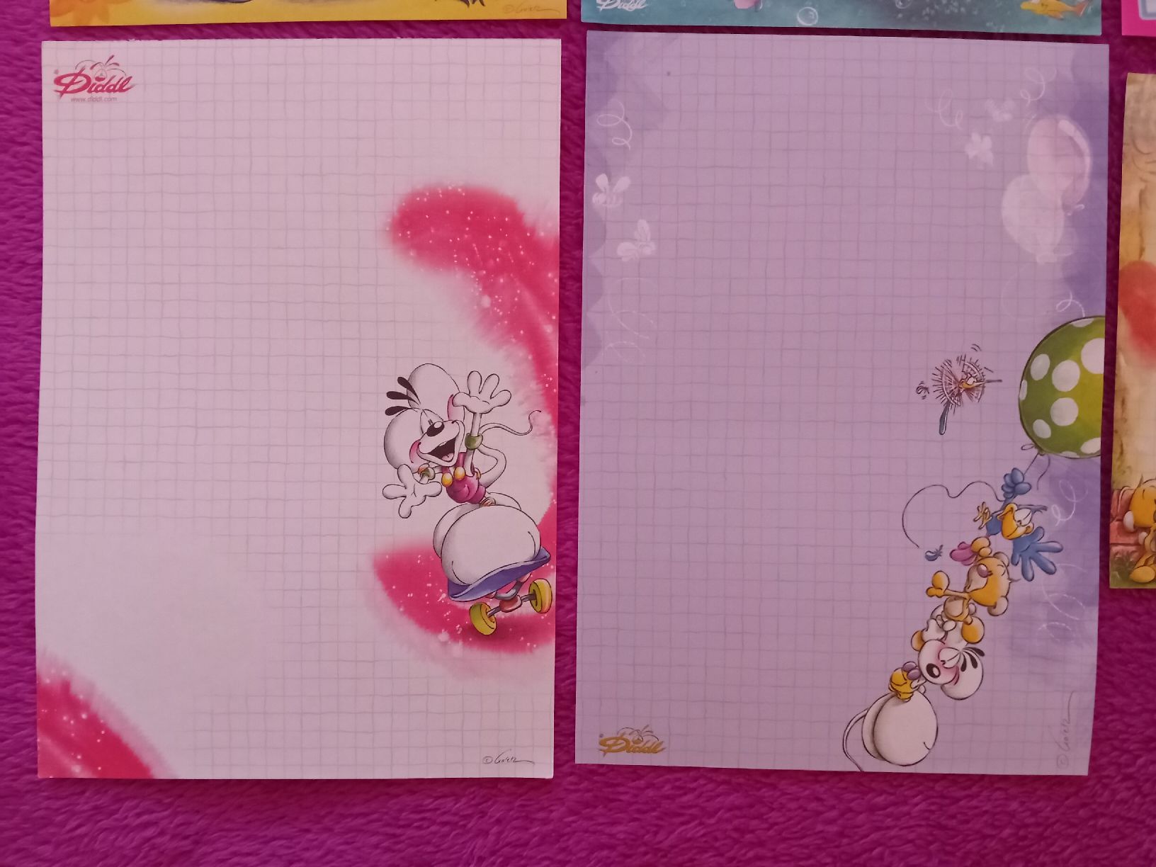 Papiere: Diddl Papier, 4 x A5, 2 x A6 – Neu (gemäss Beschreibung) aus Witterswil von hele04 2