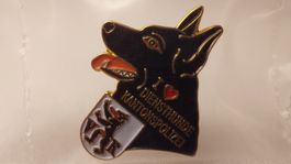 I ❤ DIENSTHUNDE KANTONSPOLIZEI PIN-VINTAGE  Appenzell Ausser