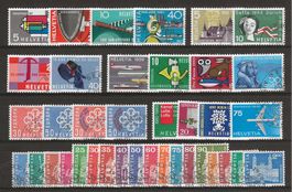Lot Ausgaben 1957 - 1960 mit Ersttag Stempel