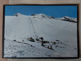 Zermatt Skilift Trockener Steg Furggejoch 3365m Postkarte