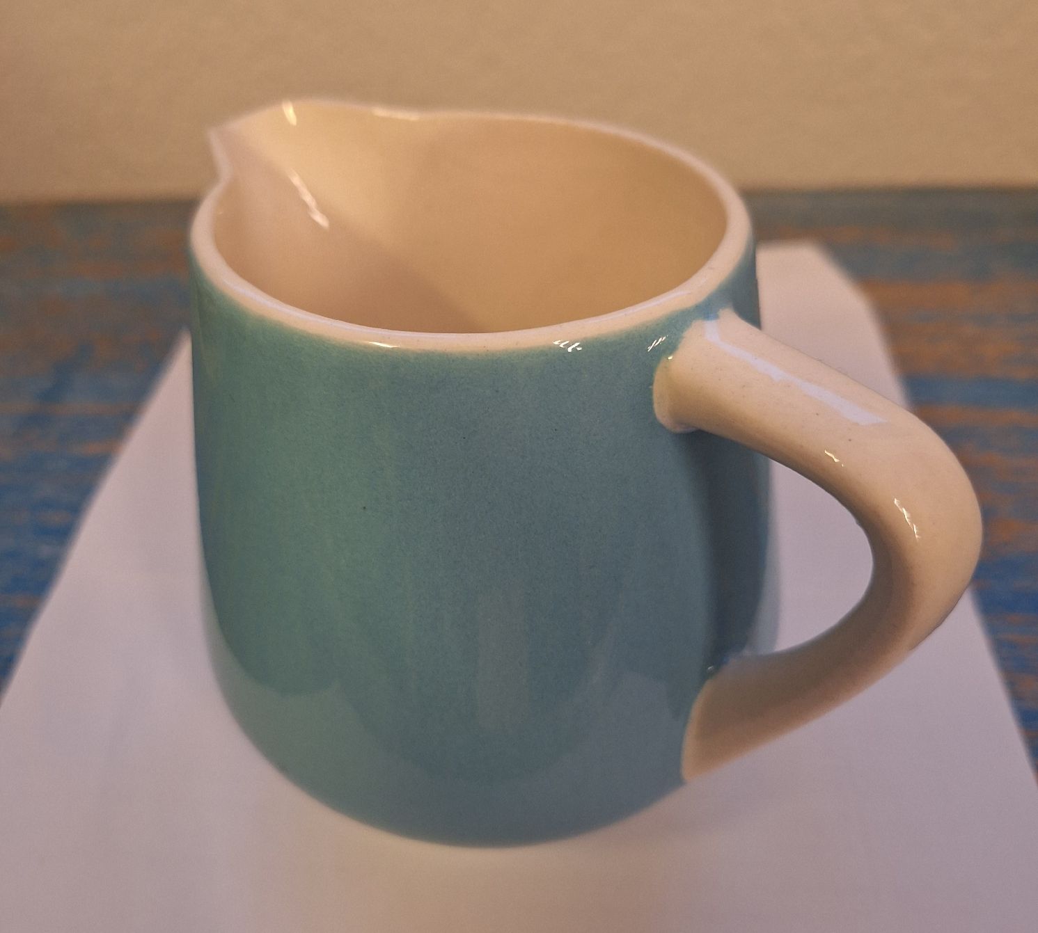 Rössler Caraffe: Rössli Krug 0.5 L hellblau – Usato da Wetzikon ZH venduto da Hedi70 4