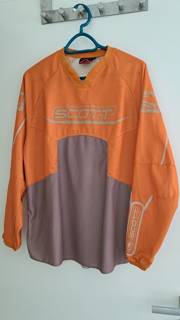 Scott Maglioni & Felpe: Pull motocross SCOTT orange-gris – Usato da Sierre venduto da sabr11