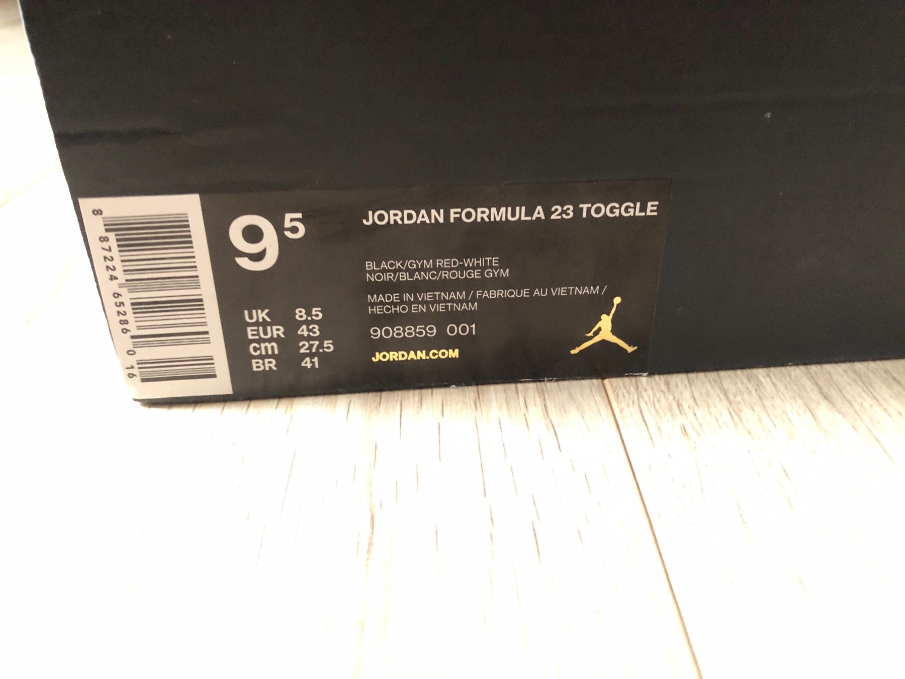 Jordan Scarpe da uomo: Jordan Formular 23 Toggle Original – Usato da Schaffhausen venduto da lua_9yfq 2