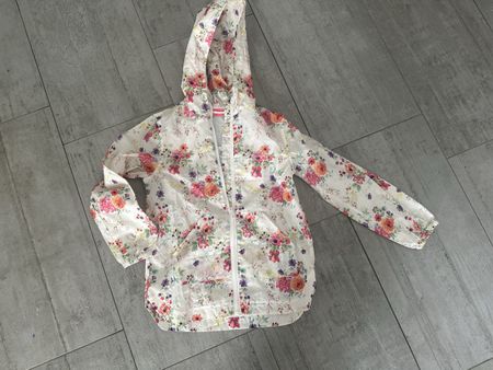 Leichte Wind-Jacke Next floral Grösse 128cm 7-8 Jahre 💐💐