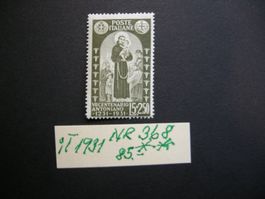 1931 ITALIEN, Nr 368, HL. ANTONIUS, POSTFRISCH