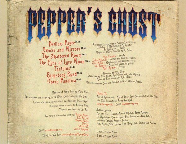 CDs: Arena – Pepper's Ghost - c – Gebraucht aus Brittnau von Zibu 6