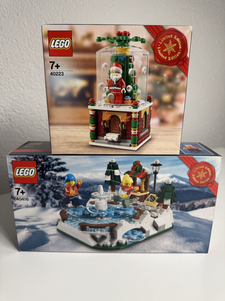 Lego Kit di costruzioni: LEGO 40223 + 40416 - Wintersets - Limitierte Edition! – Nuovo e nell'imballaggio originale da Ersigen venduto da Allesmussraus78