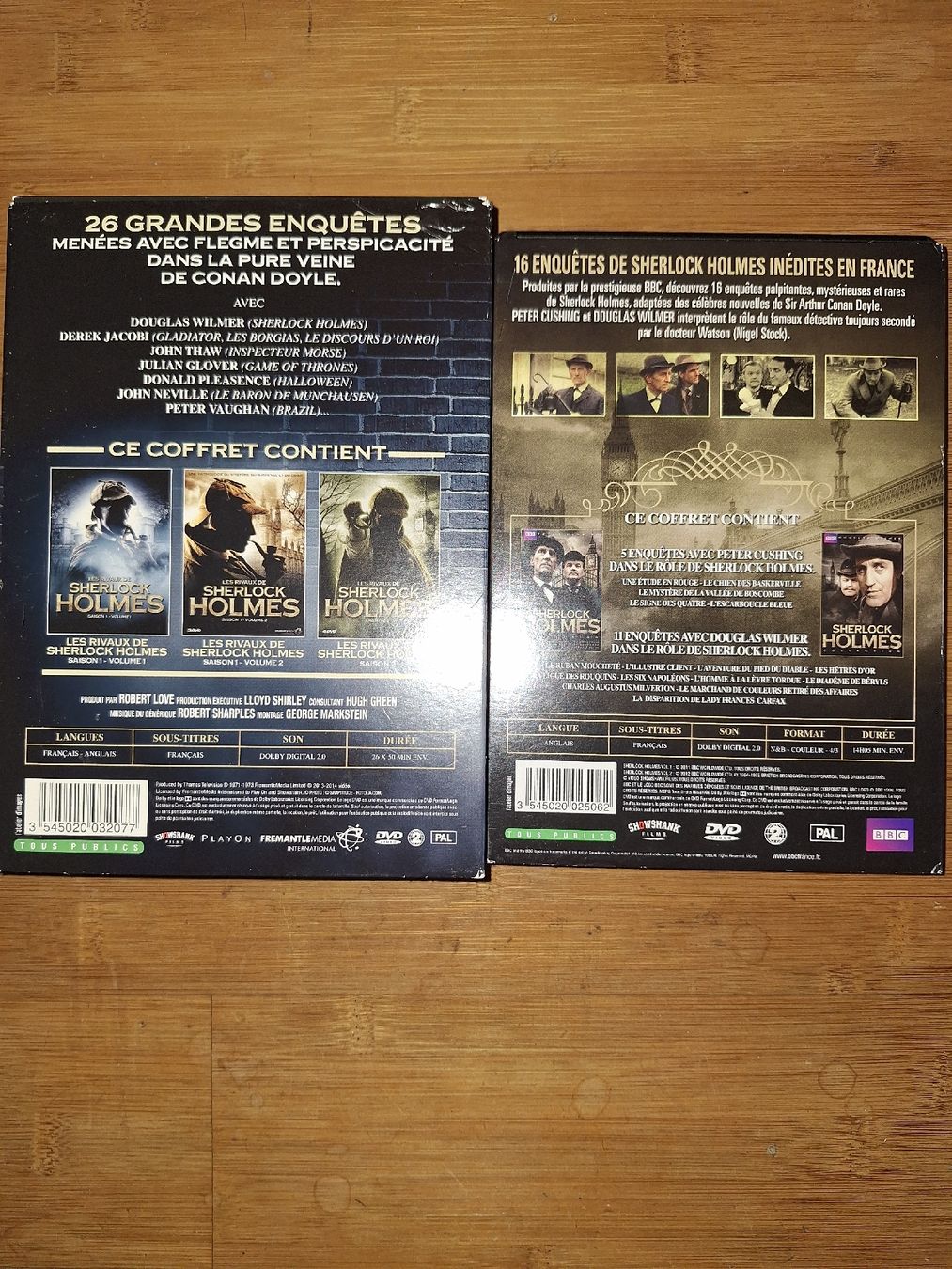 Tutti i DVDs: Sherlock Holmes DVD Collection – Usato da Ringgenberg BE venduto da sch_9bzk 1